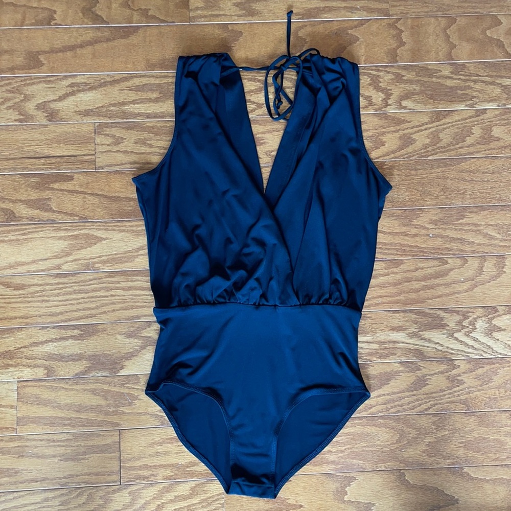 BCBG black bodysuit.